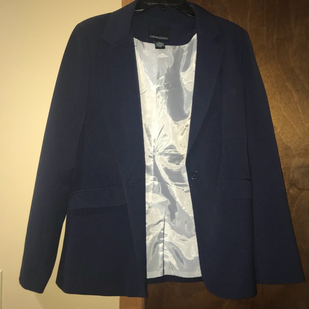 Cynthia Rowley Blue Blazer